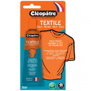 BLLCC16-30 - 3134725012141 - Cléopâtre - Colle textile Cléo’tech 30 g - France - 6