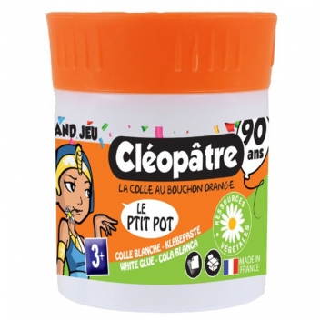 CB80 - 3134725013278 - Cléopâtre - P'tit pot de colle Cléopatre 90 ans 35g - France - 3