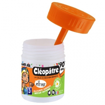 CB80 - 3134725013278 - Cléopâtre - P'tit pot de colle Cléopatre 90 ans 35g - France - 2