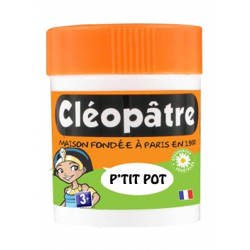 CB30 - 3134721000234 - Cléopâtre - Colle P'tit pot cléopâtre avec spatule intégrée 23 g - France - 2