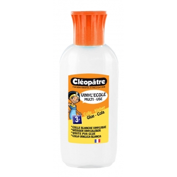 VI125X - 3134724081254 - Cléopâtre - Colle vinylique blanche Vinyl'école (slime) 100 g - France