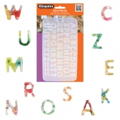 Moule pour résine Alphabet Transparent