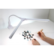 Lampe à pince Duo avec deux têtes lumineuse