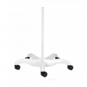 Pied à roulettes pour Lampe Daylight 5 branches Blanc - D53060