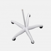 Pied à roulettes pour Lampe Daylight 5 branches Blanc - D53060