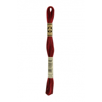 117MC/115 - 0077540050659 - DMC - Fil Mouliné DMC Gold Concept 8M Col. 115 Broderie et Point de Croix - France - 2