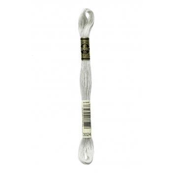 117MC/3024 - 0077540053568 - DMC - Fil Mouliné DMC Gold Concept 8M Col. 3024 Broderie et Point de Croix - France - 2