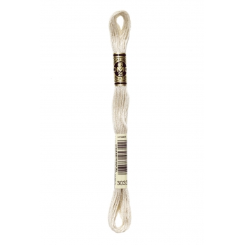 117MC/3033 - 0077540053599 - DMC - Fil Mouliné DMC Gold Concept 8M Col. 3033 Broderie et Point de Croix - France - 2