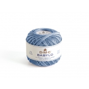 Fil à crocheter Babylo Gross. 20 - Col. 799 - Bleu Horizon