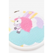 Kit Enfant Broderie Demi Point La Licorne