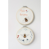 DUO Kit Point de Croix Abeille Bee Happy