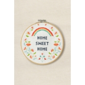 Kit Point de Croix Home Sweet Home Gift of Stitch
