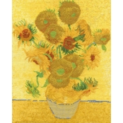 Kit Point de Croix Tournesols Van Gogh National Gallery