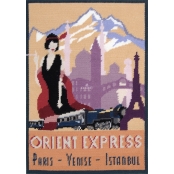 Canevas Penelope Imprimé Orient-Express 40 x 52 cm