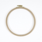 Tambour en bois Cercle à broder 18,5 cm