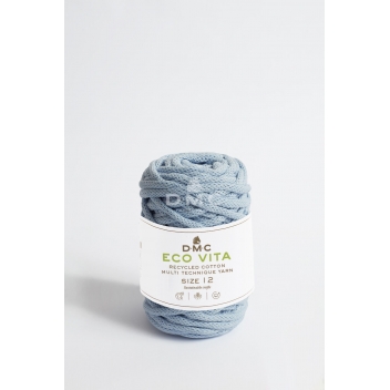 384_071 - 3357995002609 - DMC - Fil Coton Recyclé Eco Vita 12mm 250g Col. 071 Bleu