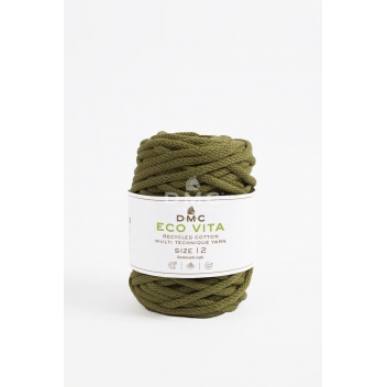 384_083 - 3357995002760 - DMC - Fil Coton Recyclé Eco Vita 12mm 250g Col. 083 Vert