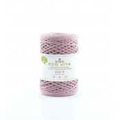 Fil Coton Recyclé Eco Vita 4mm 250g Col. 04 rose