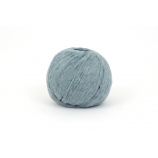 Fil Coton Recyclé Eco Vita 3mm 100g Tricot et Crochet Col. 117 bleu