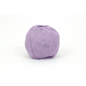 Fil Coton Recyclé Eco Vita 3mm 100g Tricot et Crochet Col. 136 violet