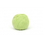 Fil Coton Recyclé Eco Vita 3mm 100g Tricot et Crochet Col. 138 vert