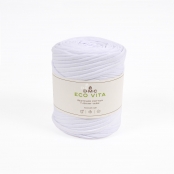 Fil Coton Recyclé Eco Vita Fil T-Shirt blanc