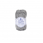 Natura Happy Cotton 3mm 20g Amigurumi et Crochet Col. 759 gris