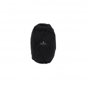 Natura Happy Cotton 3mm 20g Amigurumi et Crochet Col. 775 noir
