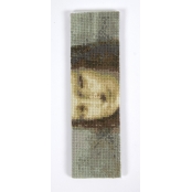 Kit Broderie Point de Croix Marque Page Mona Lisa