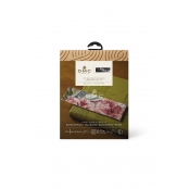 Kit Broderie Point de Croix Marque Page Les Pivoines