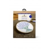 Kit Broderie Point de Croix Lavande