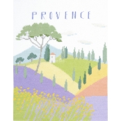Kit Broderie Point de Croix Provence
