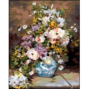 Canevas Antique Bouquet Renoir 75x90