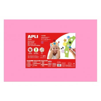 lot-12757 - 8410782127574 - APLI AGIPA - Mousse EVA thermoformable 40x60 cm Rose 5 feuilles