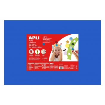 lot-12763 - 8410782127635 - APLI AGIPA - Mousse EVA thermoformable 40x60 cm Bleu 5 feuilles