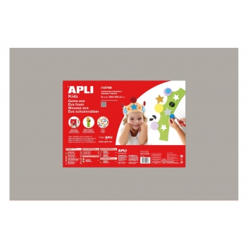 lot-12765 - 8410782127659 - APLI AGIPA - Mousse EVA thermoformable 40x60 cm Gris 5 feuilles