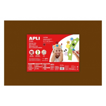 lot-12766 - 8410782127666 - Apli Agipa - Mousse EVA thermoformable 40x60 cm Marron 5 feuil.