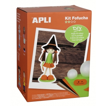 13846 - 8410782138464 - Apli Agipa - Kit mousse thermoformable Poupée Fofuchas Citrouille
