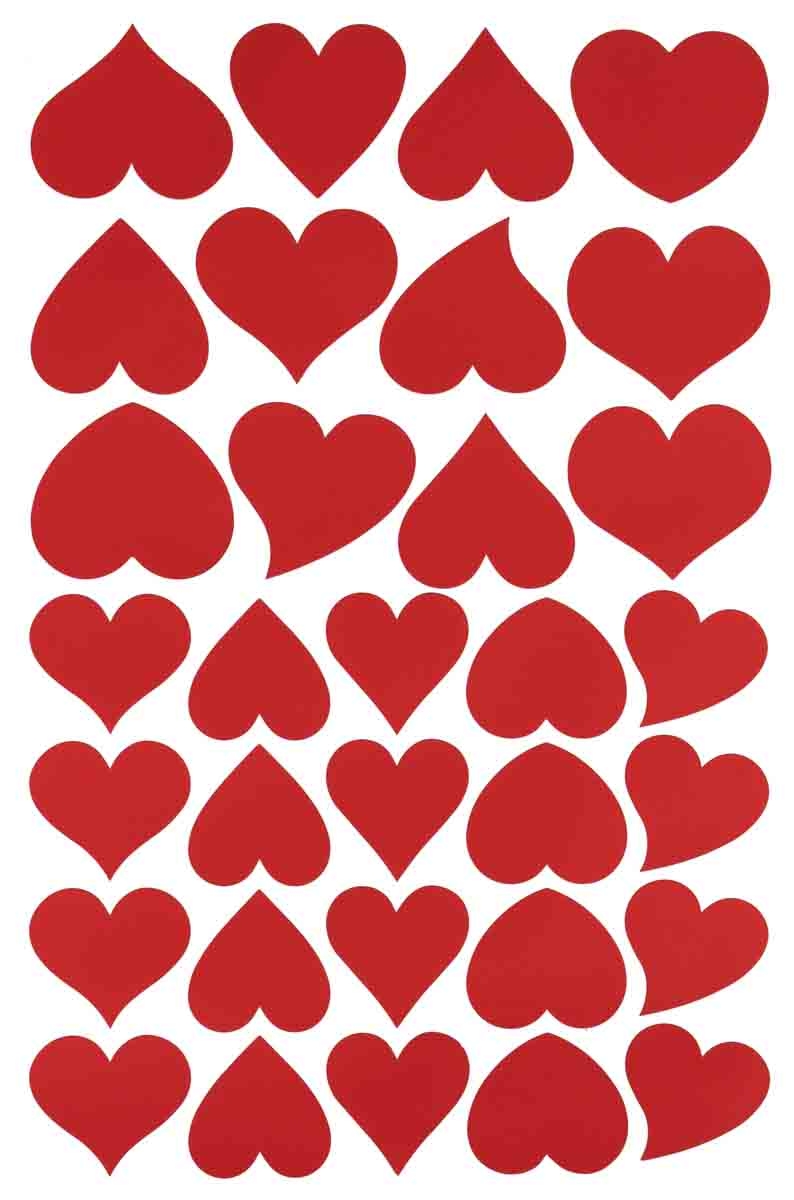 Acheter Gommettes Coeurs Rouge A Gratter 5 Cm Grattoir 32 Pieces