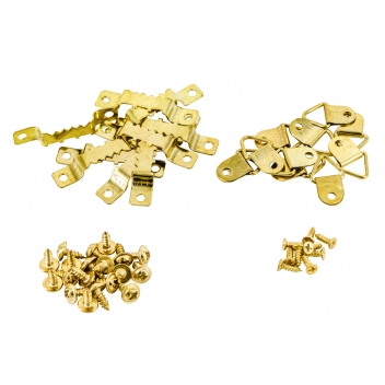 724 - 3700443507247 - MegaCrea DIY - Attaches murales 2 modèles 20 pièces