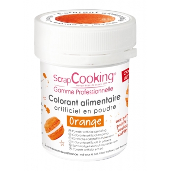 4032 - 3700392440329 - Scrapcooking - Colorant alimentaire (artificiel) Orange - France
