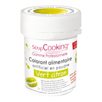 4034 - 3700392440343 - Scrapcooking - Colorant alimentaire (artificiel) Vert citron - France