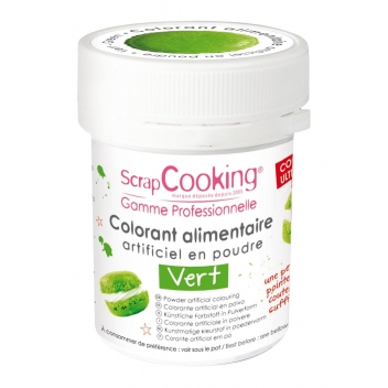 4036 - 3700392440367 - Scrapcooking - Colorant alimentaire (artificiel) Vert - France