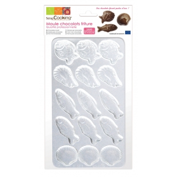 6750 - 3700392467500 - Scrapcooking - Moule chocolat 