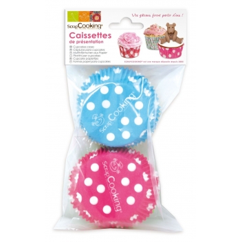 5081 - 3700392450816 - Scrapcooking - Caissettes à pois 72 pièces - France - 2