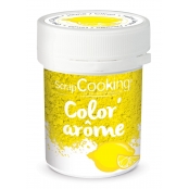 Color'arôme pour pâtisserie Jaune / citron 10g