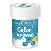 Color'arôme pour pâtisserie Bleu / myrtille 10g