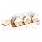Bûche Village de Noël