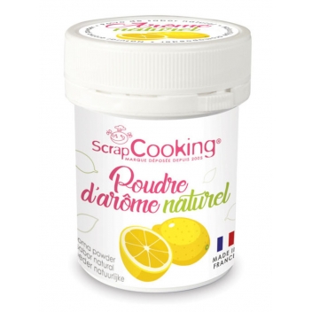 4442 - 3700392444426 - Scrapcooking - Arôme alimentaire naturel en poudre Citron - France