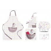 Tablier & Toque pour enfant ScrapCooking